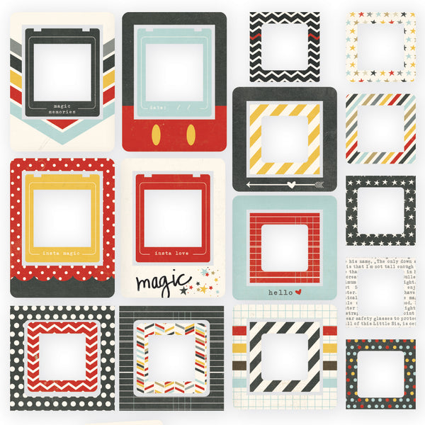 Say Cheese II Chipboard Frames 24/Pkg-
