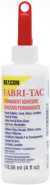 Fabri-Tac Permanent Adhesive-4oz