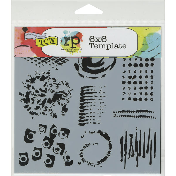 Crafter's Workshop Template 6"X6"-Impressions
