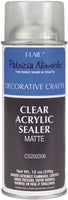 Clear Acrylic Sealer Aerosol Spray 12oz-Matte