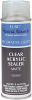 Clear Acrylic Sealer Aerosol Spray 6oz-Matte