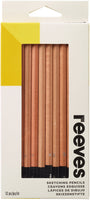 Reeves Sketching Pencils 12/Pkg-H,2H, 3H,4H, F,HB, B,2B, 3B,4B, 5B & 6B
