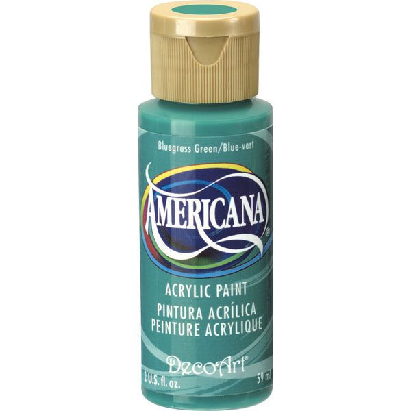 Americana Acrylic Paint 2oz-Bluegrass Green-Opaque