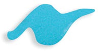 Scribbles 3D Fabric Paint 1oz-Shiny - Medium Blue