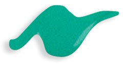 Scribbles 3D Fabric Paint 1oz-Shiny - Deep Turquoise