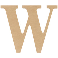 MDF Classic Font Wood Letters & Numbers 9.5"-W
