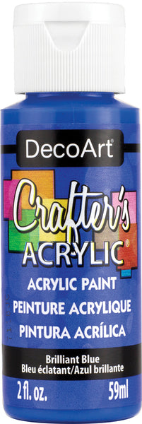 Crafter's Acrylic All-Purpose Paint 2oz-Brilliant Blue