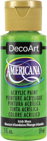 Americana Acrylic Paint 2oz-Irish Moss - Opaque