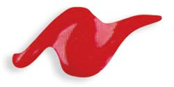Scribbles 3D Fabric Paint 1oz-Shiny - Christmas Red