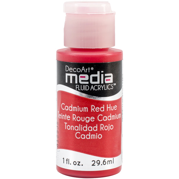 Media Fluid Acrylic Paint 1oz-Cadmium Red (Series 3)