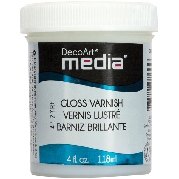 Media Varnish 4oz-Gloss