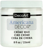 Americana Decor Creme Wax 8oz-Clear