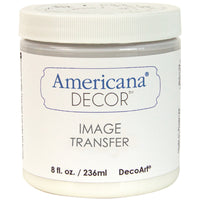 Americana Decor Image Transfer Medium 8oz-Clear