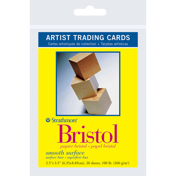 Strathmore Artist Trading Cards 2.5"X3.5" 20/Pkg-Bristol Smooth