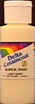 Ceramcoat Acrylic Paint 2oz-Red - Opaque