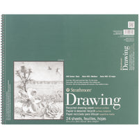Strathmore Recycled Drawing Spiral Paper Pad 14"X17"-24 Sheets