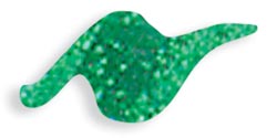 Scribbles 3D Fabric Paint 1oz-Crystal - Jewel Green