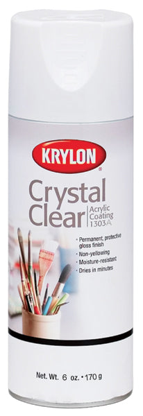 Crystal Clear Acrylic Coating Aerosol Spray 6oz-