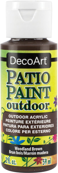 Patio Paint 2oz-Woodland Brown