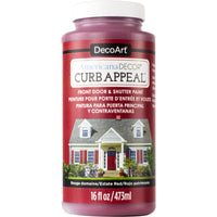 Americana Curb Appeal Paint 16oz-Estate Red