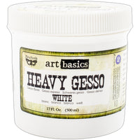 Finnabair Art Basics Heavy Gesso 17oz-White
