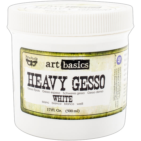 Finnabair Art Basics Heavy Gesso 17oz-White