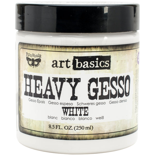 Finnabair Art Basics Heavy Gesso 8.5oz-White