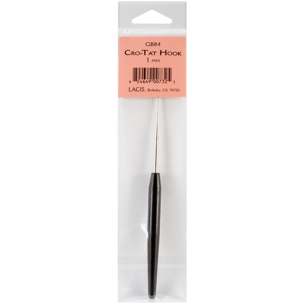 Bullion Crochet/Cro-Tatting/Bead Knitting Hook 7.5" -1mm