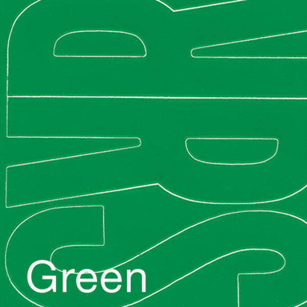 Permanent Adhesive Vinyl Letters 6" 94/Pkg-Green