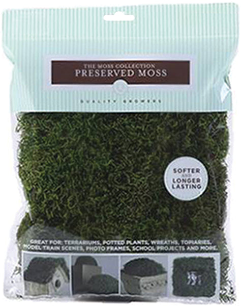Preserved Sheet Moss 112.5 Cubic Inches-