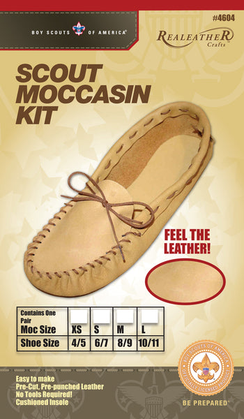 Leathercraft Kit-Scout Moccasin - Size 10/11