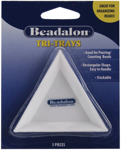 Tri Trays 3/Pkg-3"X3"X.5"
