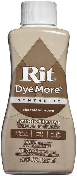 Rit Dye More Synthetic 7oz-Chocolate Brown