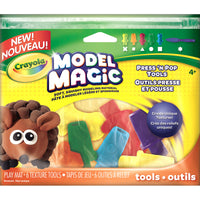 Crayola Model Magic Press 'N Pop Tools 6/Pkg-