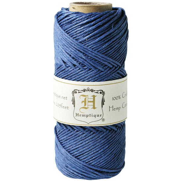 Hemp Cord Spool 20lb 205'-Blue