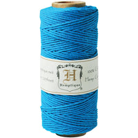 Hemp Cord Spool 20lb 205'-Turquoise