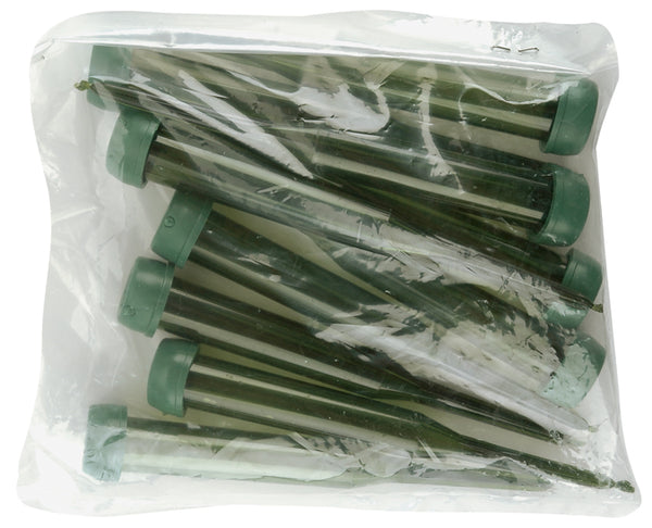 Water Picks 4.75" 10/Pkg-Green, Holds 1.5 Tsp Of Water W/Out Flwr