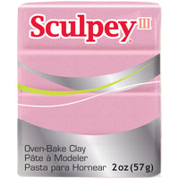 Sculpey III Polymer Clay 2oz-Princess Pearl