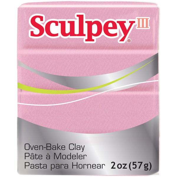 Sculpey III Polymer Clay 2oz-Princess Pearl