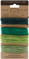 Hemp Cord 20lb 120'-Emerald