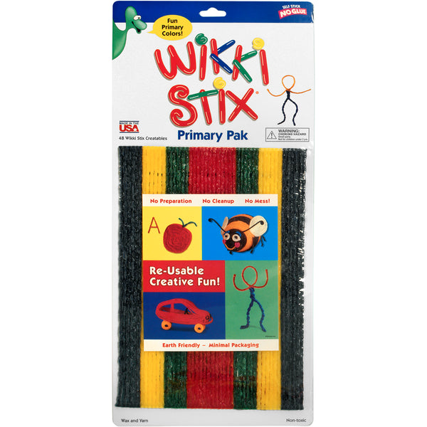 Wikki Stix 8" 48/Pkg-Primary