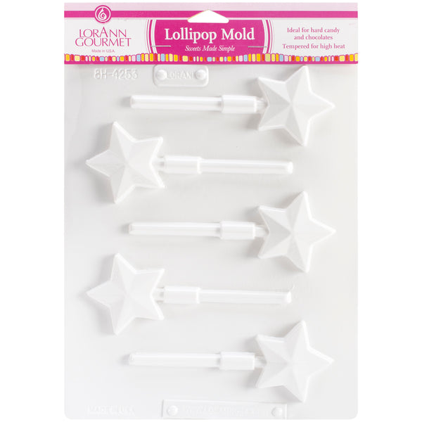 Lollipop Sheet Mold-Star 5 Cavity (1 Design)