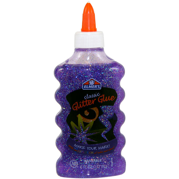 Elmer's Glitter Glue 6oz-Purple