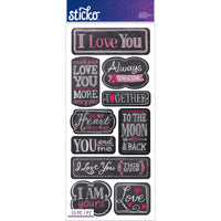 Sticko Stickers-I Love You