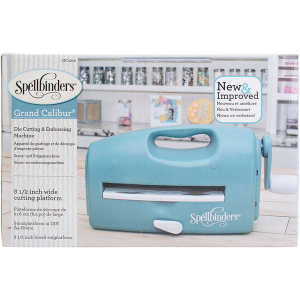 Spellbinders Grand Calibur Cut & Emboss Machine-Teal
