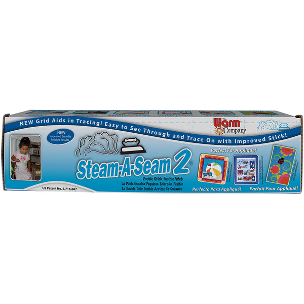 Steam-A-Seam 2 Double Stick Fusible Web-18"x25yd FOB: MI