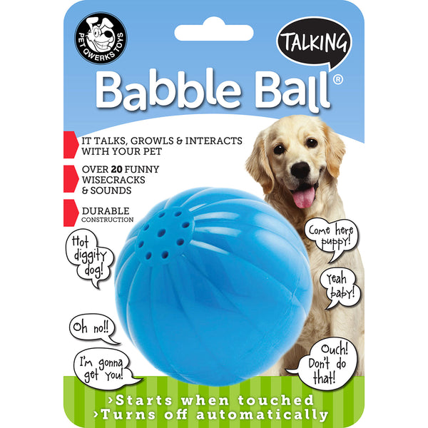 Large Talking Babble Ball-Blue