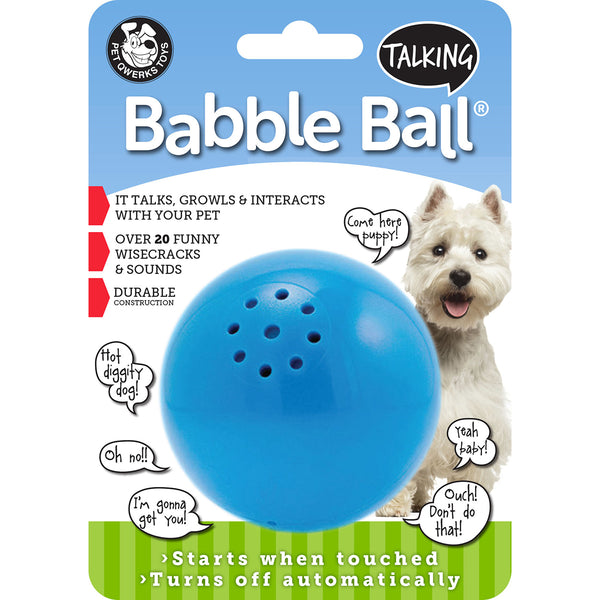 Medium Talking Babble Ball-Blue