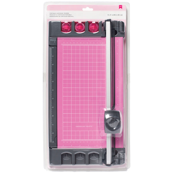 Pink Portable Cartridge Trimmer 8"X12"-