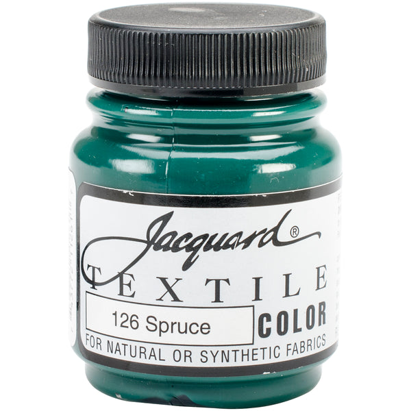 Jacquard Textile Color Fabric Paint 2.25oz-Spruce